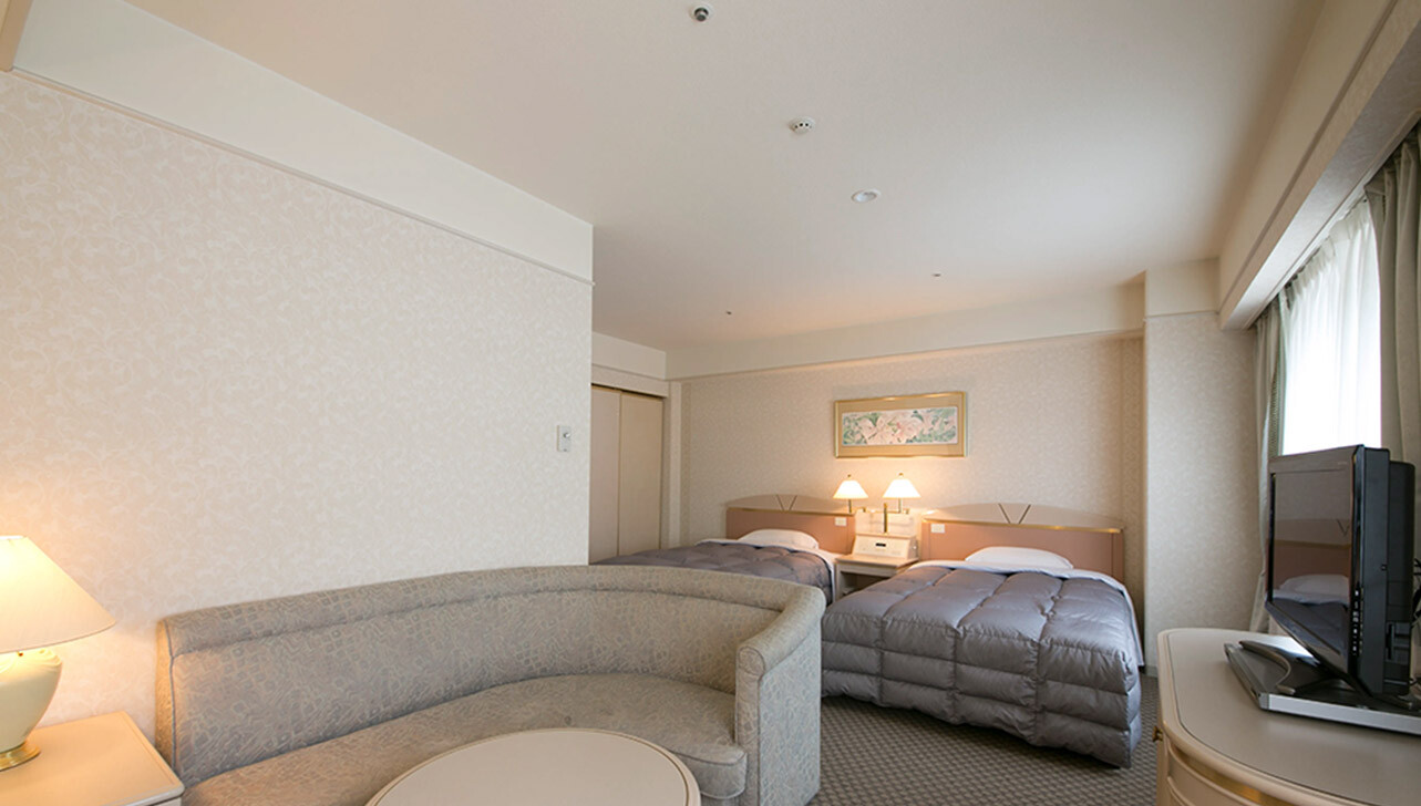 写真：デラックスツインルーム