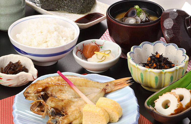 画像：和朝食