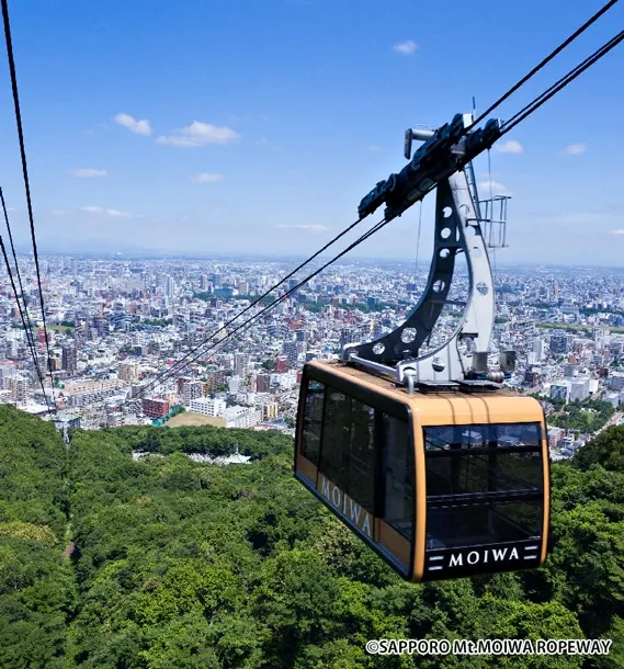 写真：札幌もいわ山ロープウェイ