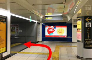 画像:地下鉄 栄駅からのアクセス