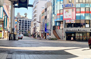 画像:市電 辛島駅からのアクセス