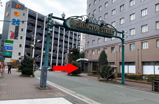 画像:市電 辛島駅からのアクセス