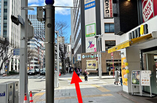 画像:地下鉄 伏見駅からのアクセス