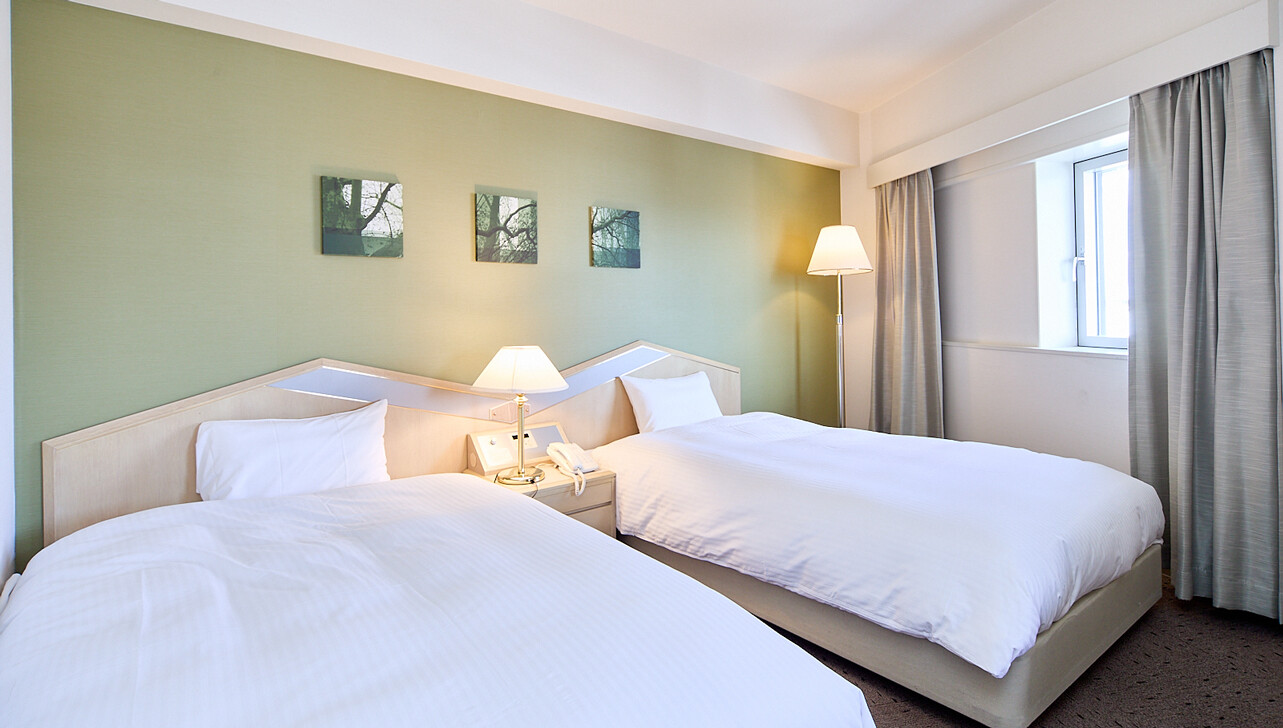 画像：ツインルーム