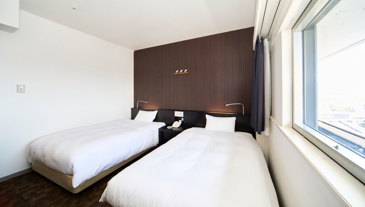 画像：エアウィーヴツインルーム